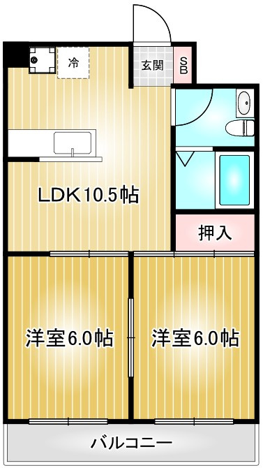 H・Iビル｜名古屋市の賃貸ならMy賃貸の間取り|H・Iビル