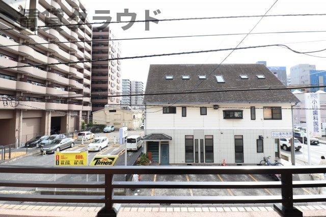 グレイス青山の展望|落ち着いた時間を過ごせるバルコニーです