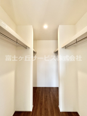 【収納】 | 富士宮市山本 新築一戸建て 1号棟 | ウォークインクローゼットです