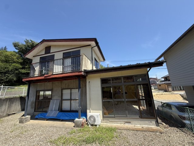 白河市菅生舘戸建の外観