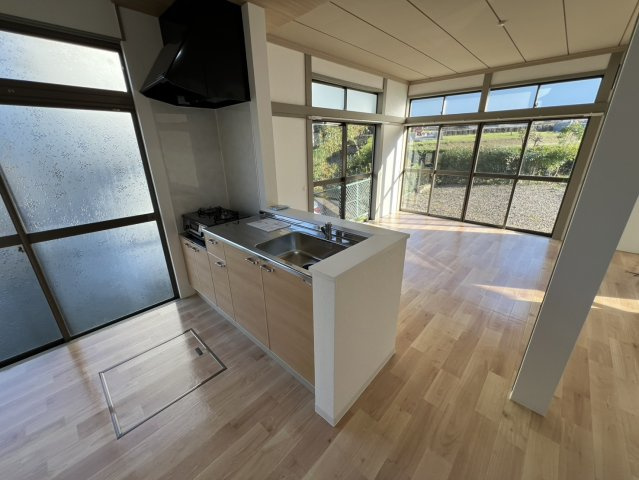 白河市菅生舘戸建の居間・リビング