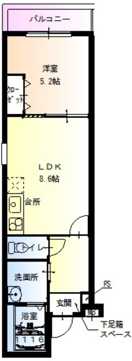 シプレ鳳の間取り