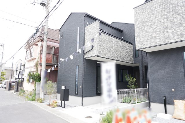 草加市手代3丁目 新築分譲住宅 全5棟 1号棟の外観