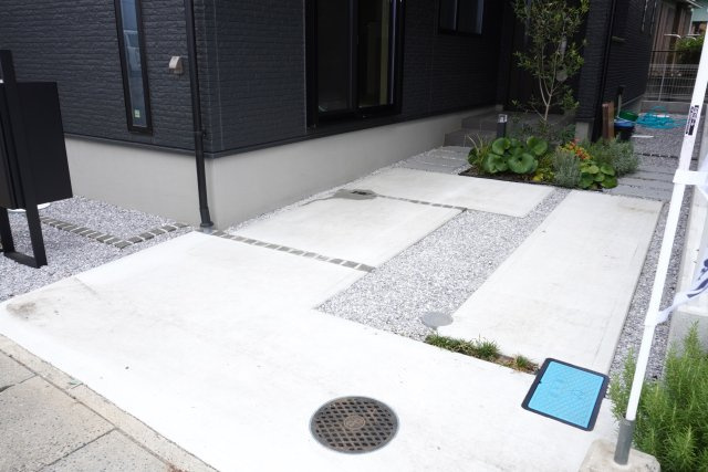 草加市手代3丁目 新築分譲住宅 全5棟 1号棟の駐車場