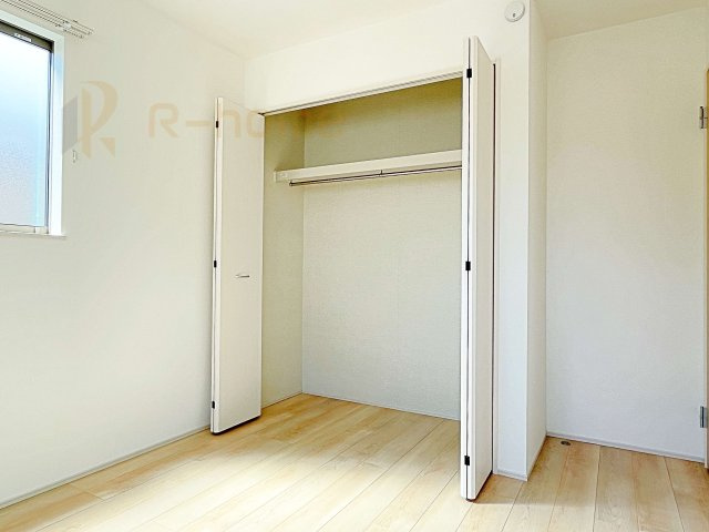 水戸市見和3丁目　新築戸建て　A号棟の収納|2階は全居室収納スペースを設置！充分な容量で居住空間もスッキリ♪