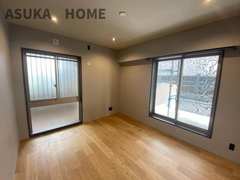 仲町台パークヒルズの寝室|落ち着いた色調の寝室です