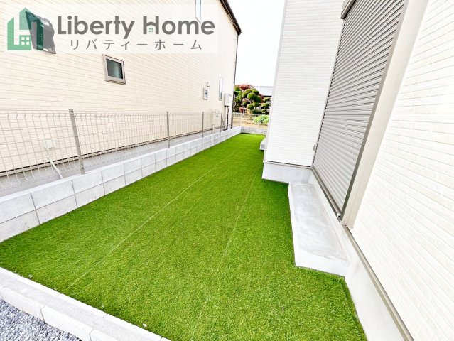 土浦市烏山4丁目　新築戸建　C号棟の庭