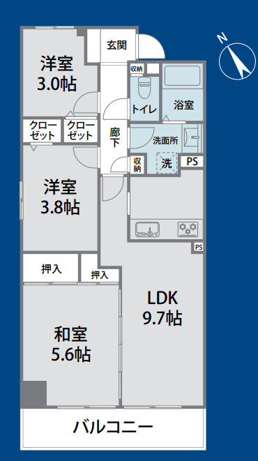 藤沢西ガーデンハウスの外観