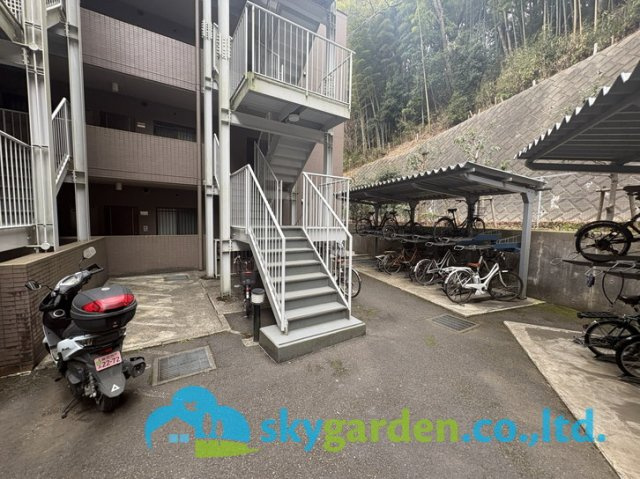 藤沢西ガーデンハウスの駐輪場