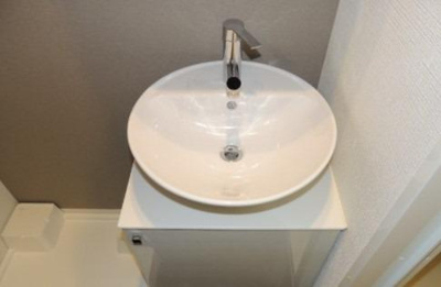 【洗面所】 | エスリード大阪シティグランツ | 独立洗面台です