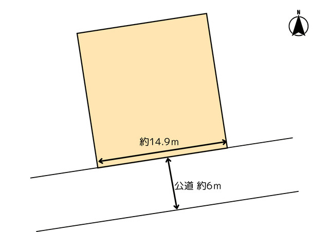 日進市米野木台５丁目の売地の土地図