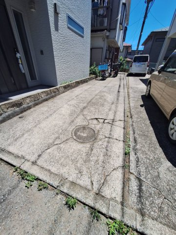 原町テラスハウスの駐車場