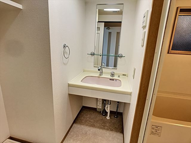 スラージュIYの洗面所