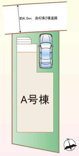 【区画図】 | 加古川市野口町二屋（全1棟）新築