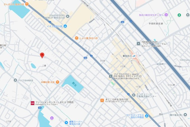 【地図】 | 加古川市野口町二屋（全1棟）新築