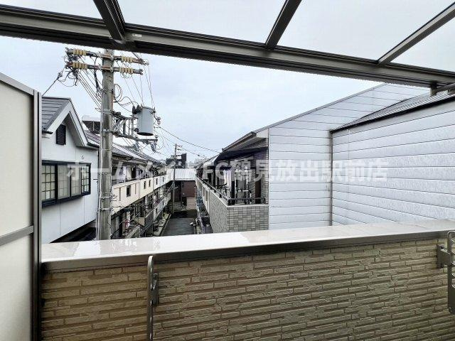 大阪市城東区中浜１丁目のアパートの展望