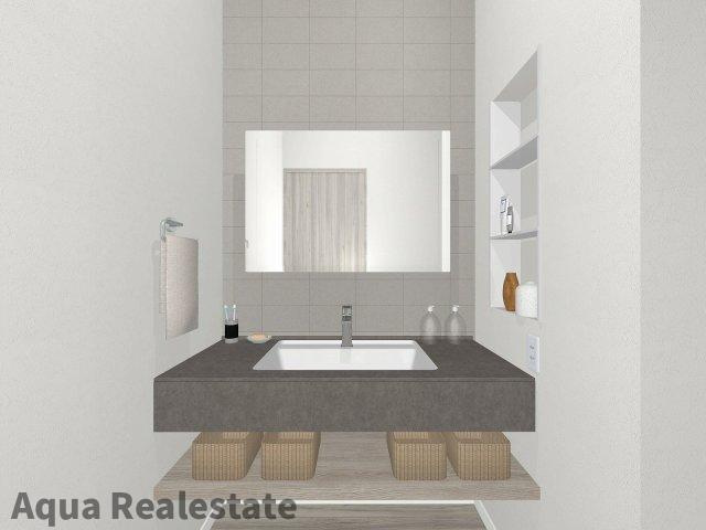 三豊市豊中町本山甲の新築一戸建の独立洗面台|独立洗面化粧台付き