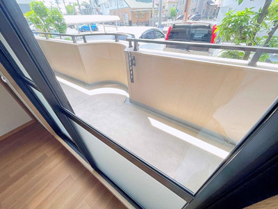 【バルコニー】 | ルガール21【名古屋市賃貸・南向き】