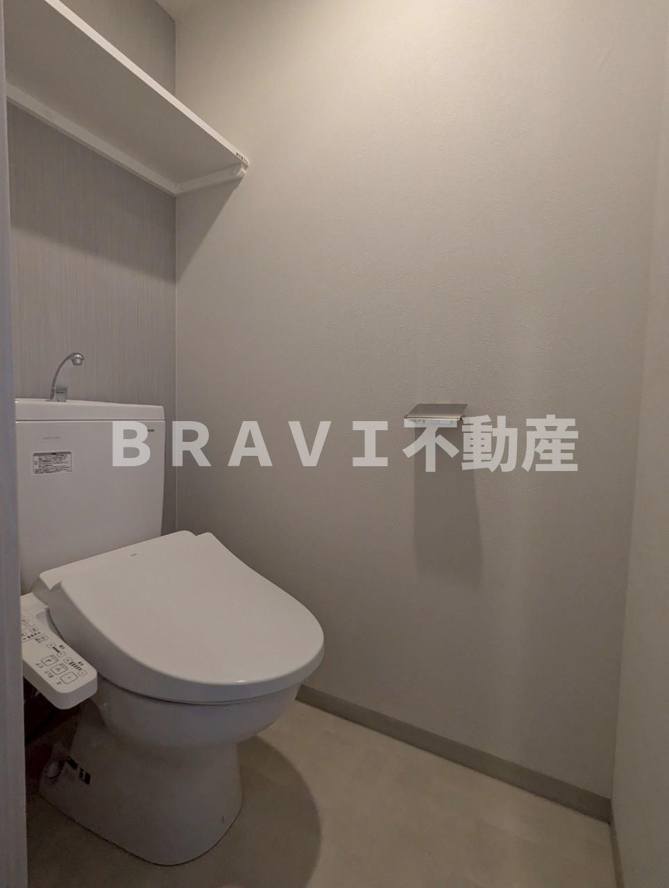 ALivis緑橋 BRAVI不動産のトイレ