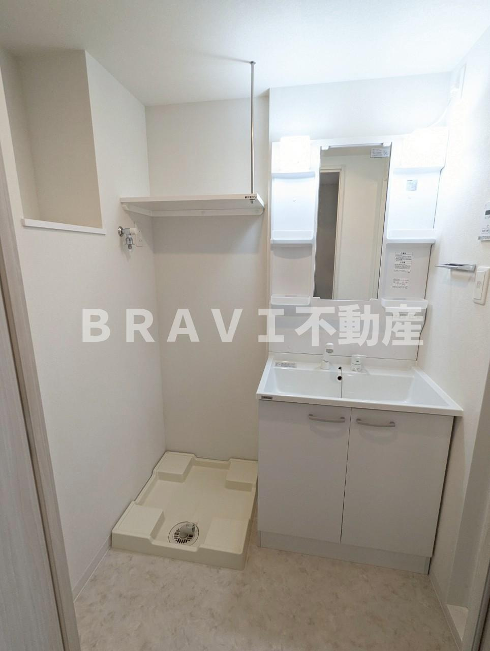 ALivis緑橋 BRAVI不動産の洗面所
