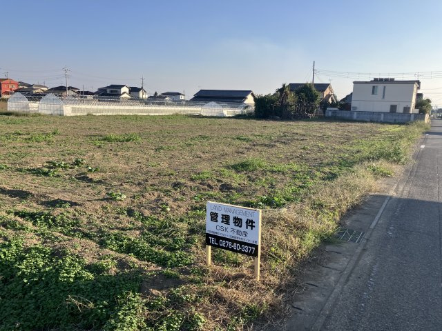 【外観】 | 売地：新田中江田町 | 外観です