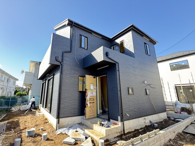 【外観】 | 松戸市古ケ崎３丁目新築戸建【古ヶ崎小学校：10分】 | 3号棟現況・10月17日撮影