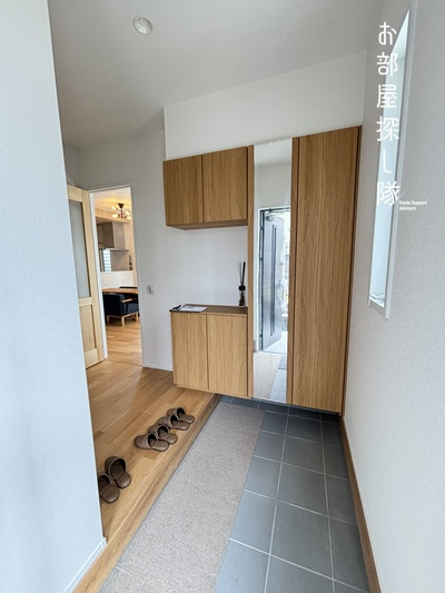 久留米市高良内町の中古一戸建の玄関