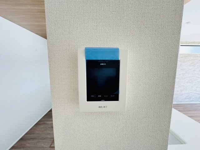 【セキュリティ】 | 松戸市古ケ崎３丁目新築戸建【古ヶ崎小学校：10分】 | 来客時も安心のTVモニター付きインターフォン