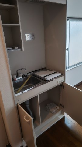 セブンクレーンビルのキッチン