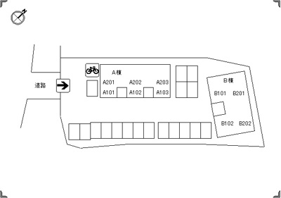 【区画図】 | エトワール　B棟
