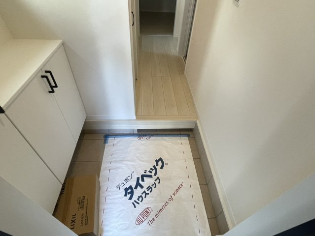 茄子作北町　新築一戸建の玄関