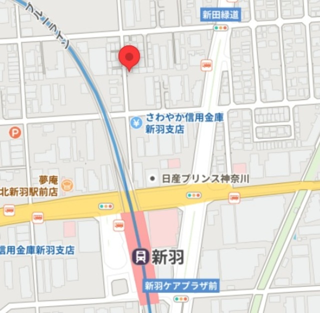 メゾンクレールの地図