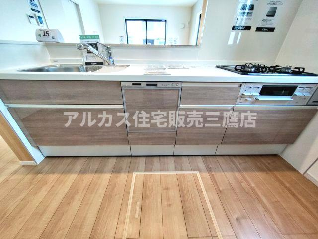 【内覧動画公開中！】小金井市貫井南町１丁目 中央線 武蔵小金井駅 新築戸建のキッチン