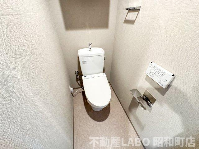 プレサンスロジェ天王寺真田山公園のトイレ