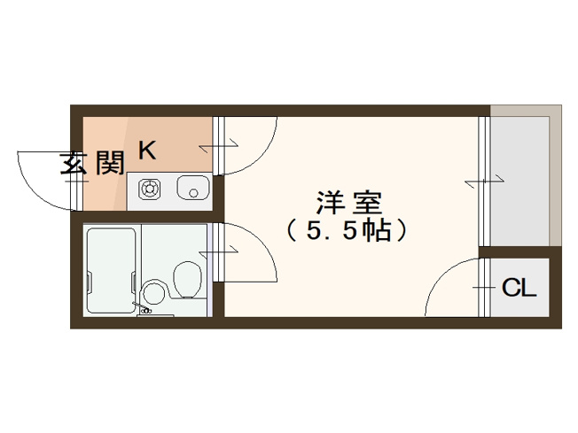 【間取り】 | ヴィラ玉出