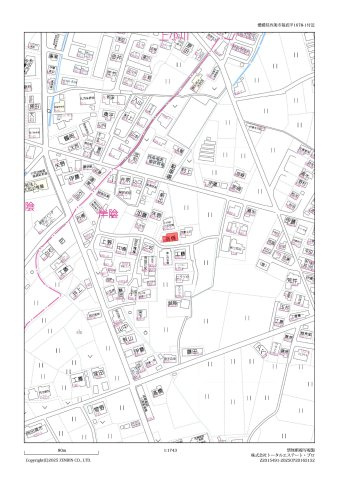 西条市福武【867】土地85.00坪(有効面積約82.50坪)の地図