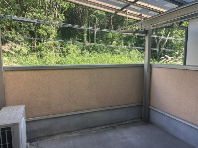 和泉市池田下町　中古建てのバルコニー