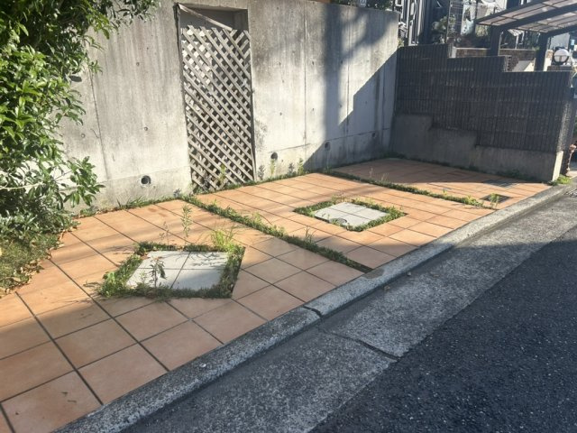 和泉市池田下町　中古建ての駐車場