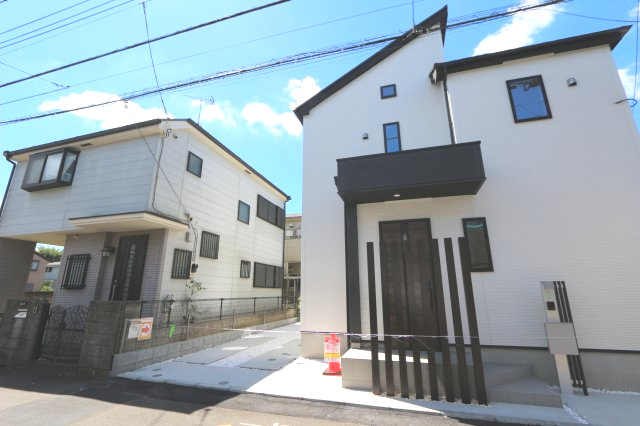 【GRAFARE　ZEH水準仕様】小平市仲町8期の外観|スーパー・小学校が徒歩１０分圏内です♪