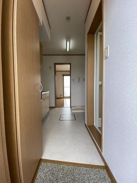 グラントワ谷在家の玄関