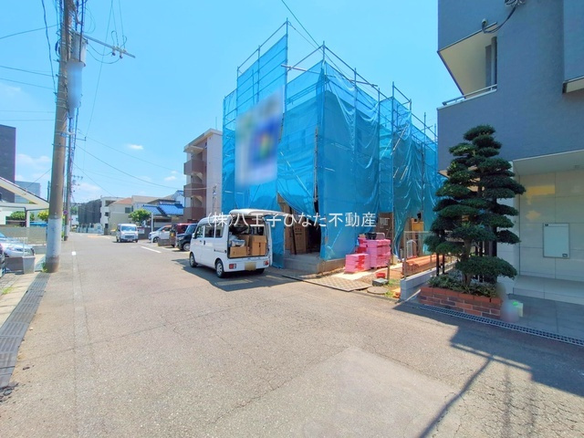 祝　成約済み　八王子市　大和田町　新築戸建て　６期の前面道路含む現地写真|～仲介手数料無料☆八王子ひなた不動産～　八王子市大和田町　新築戸建て