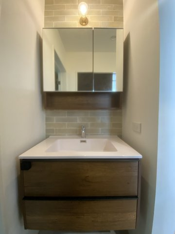 【独立洗面台】 | 山鹿市中　平屋戸建