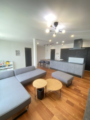 【居間・リビング】 | 山鹿市中　平屋戸建