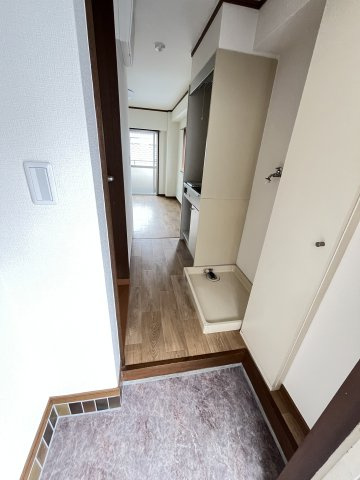 カーサセレーネ1号館の玄関