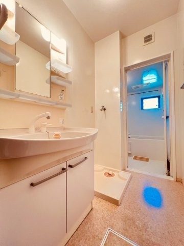 リビングタウン魚住の洗面所