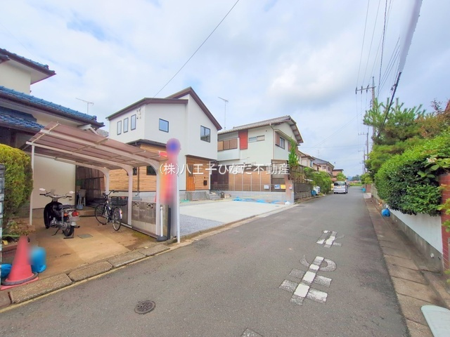 祝　成約済み　八王子市　川口町　新築戸建て　３期の前面道路含む現地写真|～仲介手数料無料☆八王子ひなた不動産～八王子市川口町　新築戸建て