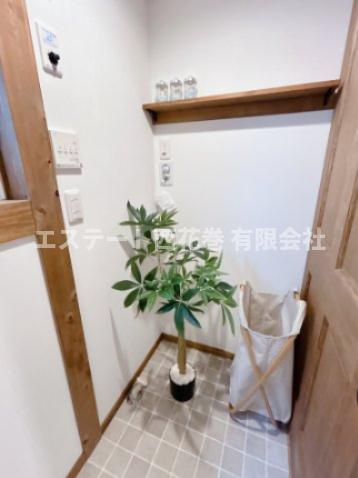 花巻市胡四王一丁目　サイエンスホームのその他|脱衣室、洗濯機置き場