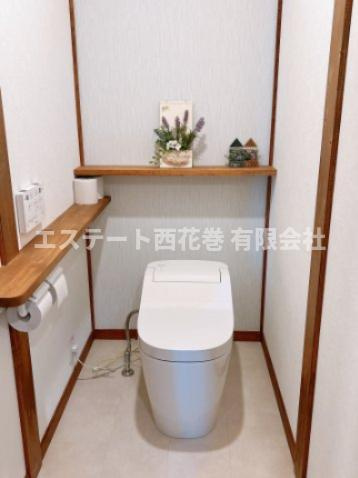 花巻市胡四王一丁目　サイエンスホームのトイレ|1階トイレ