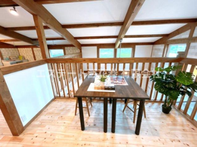 花巻市胡四王一丁目　サイエンスホームの内装|2階　ホール
