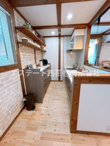 花巻市胡四王一丁目　サイエンスホームのキッチン